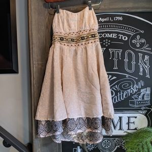 Darling strapless dress by Free People